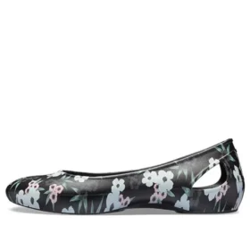 Larua-sandaler med print, sort