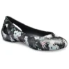 Larua-sandaler med print, sort