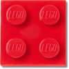 Lego® rød flise 2×2 Jibbitz-vedhæng Lego® rød flise 2×2 Jibbitz-vedhæng