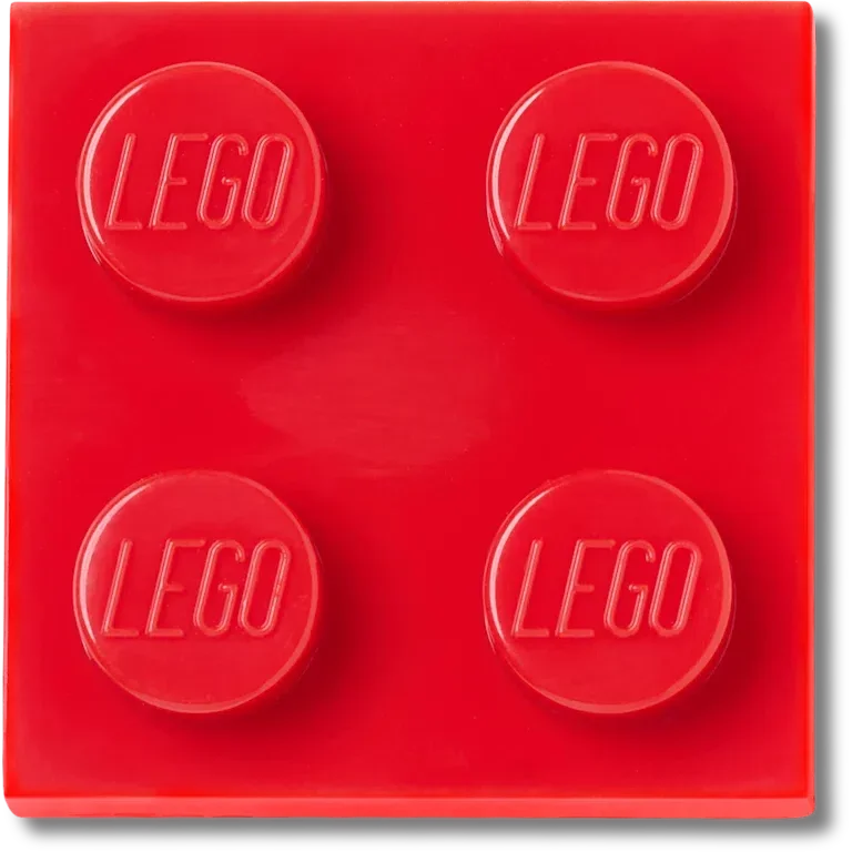 Lego® rød flise 2×2 Jibbitz-vedhæng Lego® rød flise 2×2 Jibbitz-vedhæng