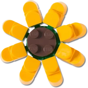 Lego® solsikke-Jibbitz-vedhæng