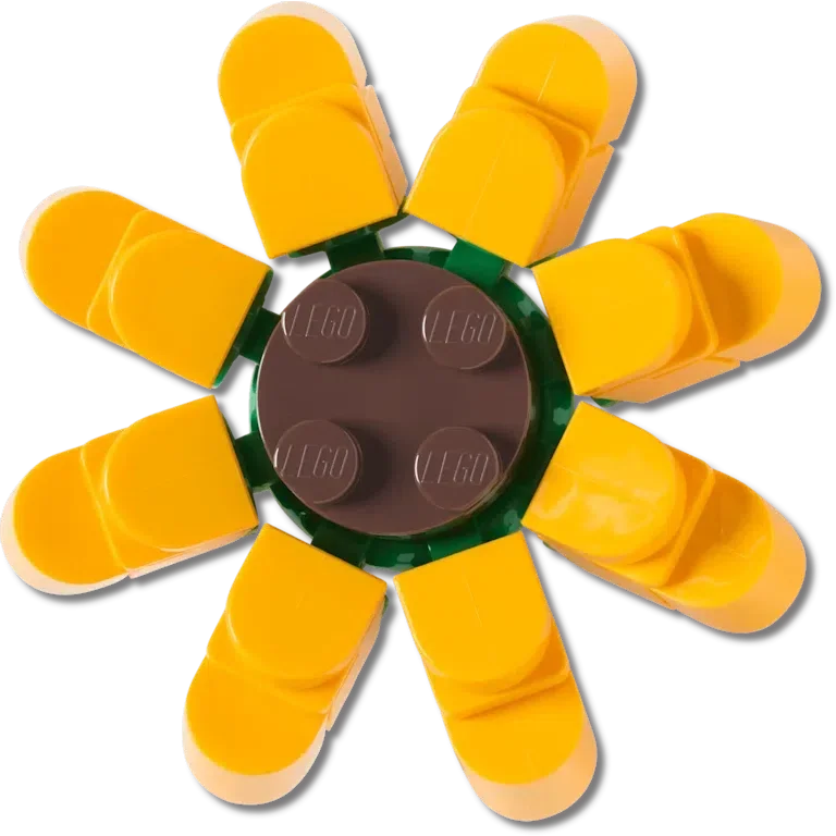 Lego® solsikke-Jibbitz-vedhæng Lego® solsikke-Jibbitz-vedhæng