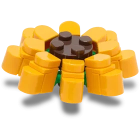 Lego® solsikke-Jibbitz-vedhæng