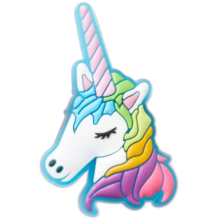 Lights up Unicorn Jibbitz-skovedhæng Lights up Unicorn Jibbitz-skovedhæng