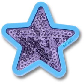 Lilla Sequin Star Jibbitz™-vedhæng