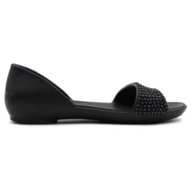 Lina Embellished D’Orsay-flade sko “sort” Lina Embellished D’Orsay-flade sko “sort”