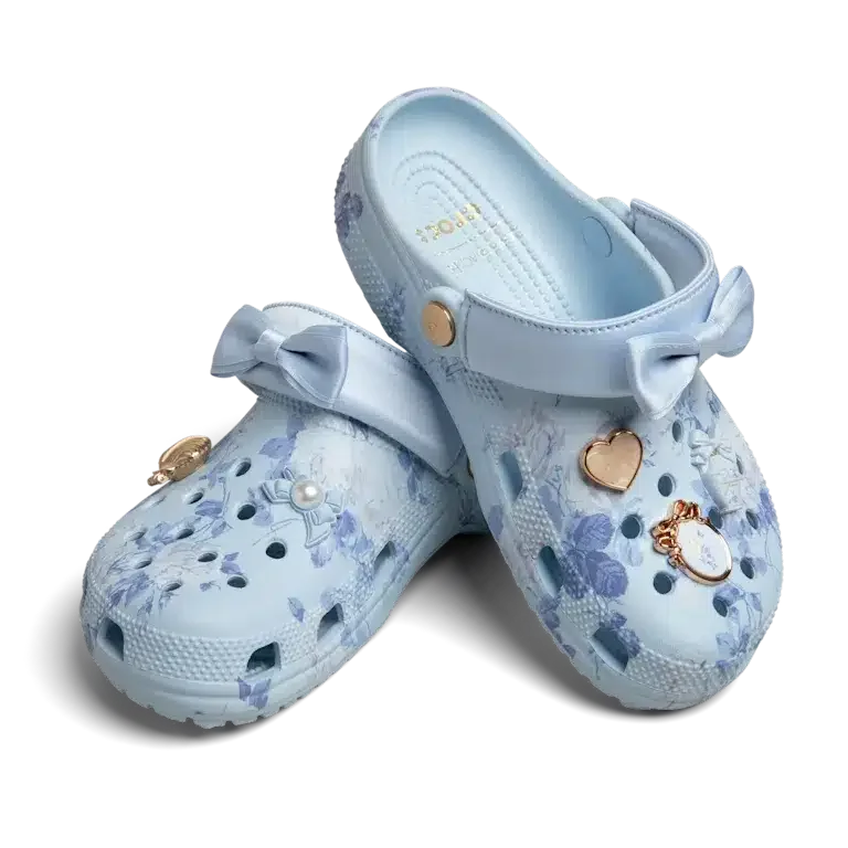 Loveshackfancy Blue Classic Clog Loveshackfancy Blue Classic Clog