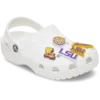 LSU 5-pak Jibbitz-vedhæng