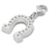 Lucky Silver Horseshoe Jibbitz-vedhæng