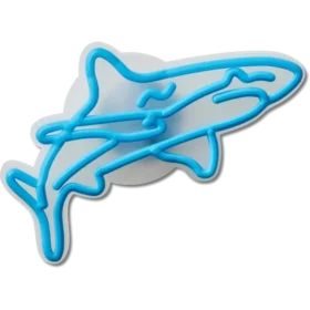 Lysende Shark Jibbitz™-vedhæng