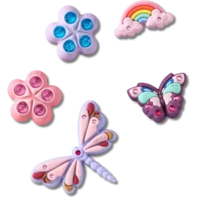 Magical Garden Bug 5-pak Jibbitz-vedhæng