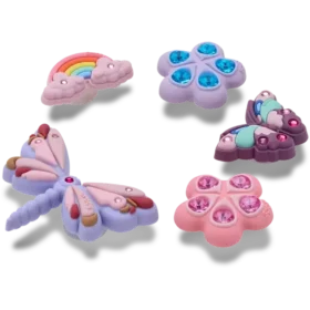 Magical Garden Bug 5-pak Jibbitz-vedhæng