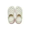 Mega Crush Color Dip Clog “White Pink”