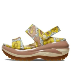 Mega Crush Retro Floral Sandals “Vanilla Cork” Mega Crush Retro Floral Sandals “Vanilla Cork”