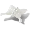 Meta Jelly White Butterfly Jibbitz™-vedhæng