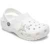 Meta Jelly White Butterfly Jibbitz™-vedhæng