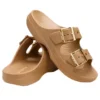 Metallisk spænde Saturday Sandal “Sepia”