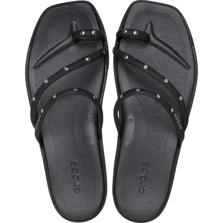 Miami-sandal med nitter ved tåremmen Miami-sandal med nitter ved tåremmen
