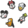 Mickey & Friends Elevated 5-pak Jibbitz-vedhæng Mickey & Friends Elevated 5-pak Jibbitz-vedhæng