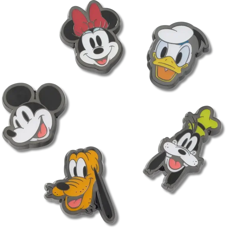 Mickey & Friends Elevated 5-pak Jibbitz-vedhæng Mickey & Friends Elevated 5-pak Jibbitz-vedhæng