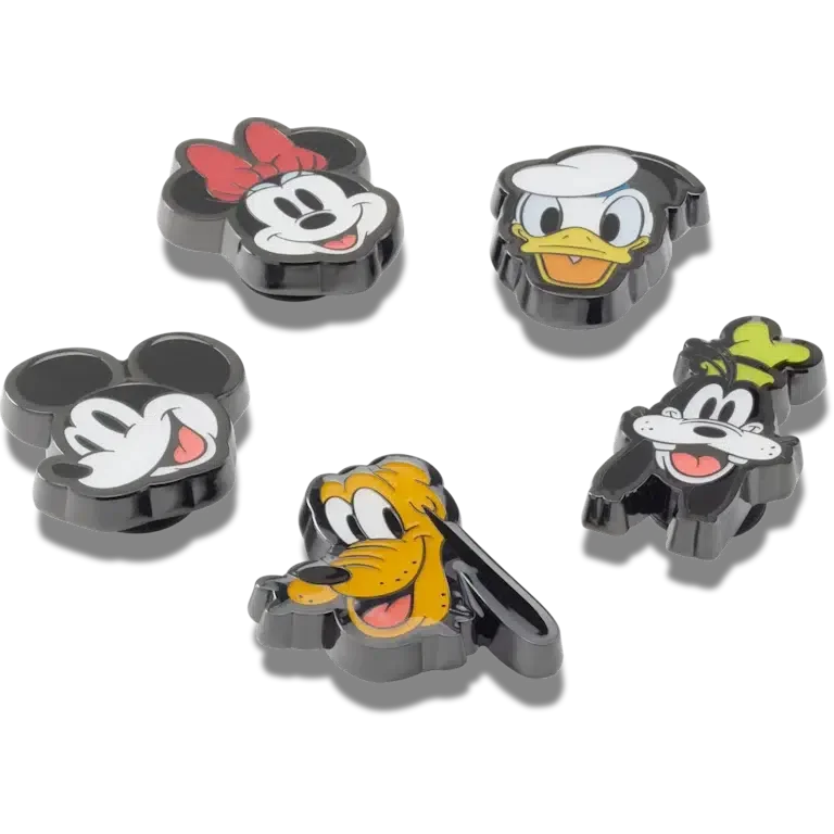 Mickey & Friends Elevated 5-pak Jibbitz-vedhæng Mickey & Friends Elevated 5-pak Jibbitz-vedhæng