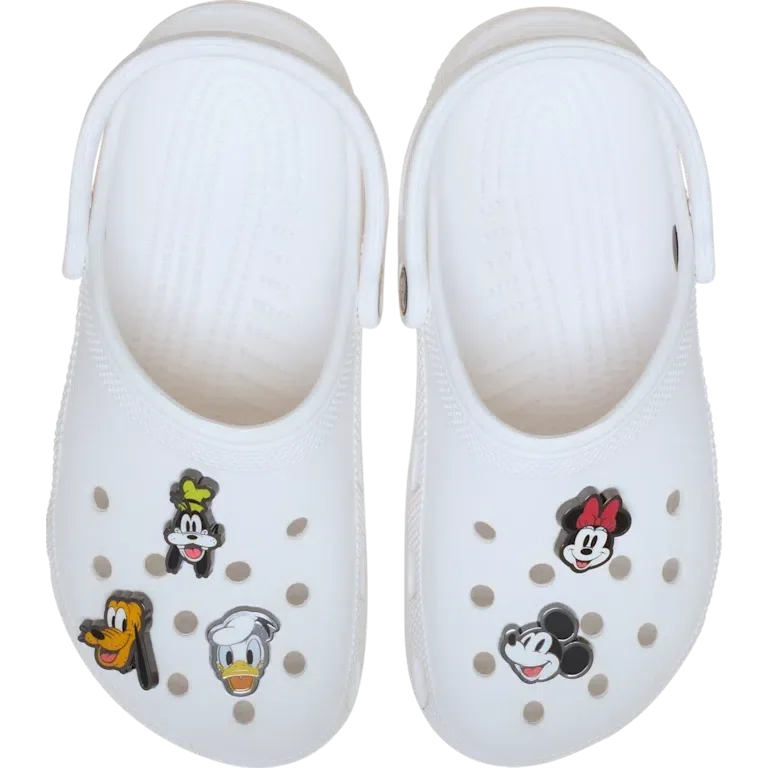 Mickey & Friends Elevated 5-pak Jibbitz-vedhæng Mickey & Friends Elevated 5-pak Jibbitz-vedhæng