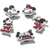Mickey og Minnie PVC 5-pak Jibbitz-vedhæng