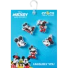 Mickey og Minnie PVC 5-pak Jibbitz-vedhæng