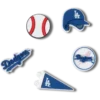 MLB Los Angeles Dodgers 5-pak Jibbitz-vedhæng