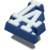 MLB Los Angeles Dodgers Jibbitz-vedhæng