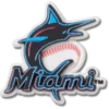 MLB Miami Marlins Jibbitz-vedhæng