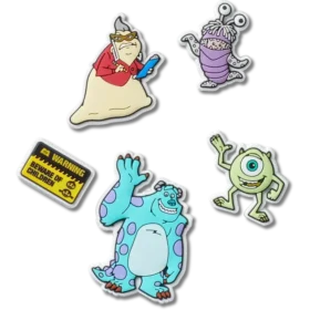 Monsters Inc 5-pak Jibbitz-vedhæng