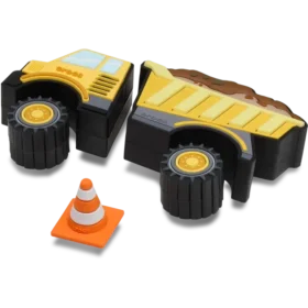Myo Construction Truck 5-pak Jibbitz-vedhæng