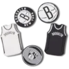 NBA Brooklyn Nets 5-pak Jibbitz-vedhæng