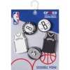 NBA Brooklyn Nets 5-pak Jibbitz-vedhæng