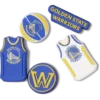 NBA Golden State Warriors 5-pak Jibbitz-vedhæng