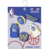 NBA Golden State Warriors 5-pak Jibbitz-vedhæng