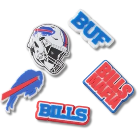 NFL Buffalo Bills 5-pak Jibbitz-skovedhæng
