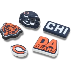 NFL Chicago Bears 5-pak Jibbitz-skovedhæng