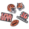 NFL Cincinnati Bengals 5-pak Jibbitz-skovedhæng NFL Cincinnati Bengals 5-pak Jibbitz-skovedhæng
