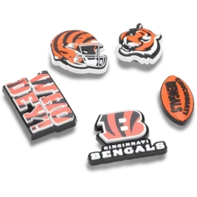 NFL Cincinnati Bengals 5-pak Jibbitz-skovedhæng