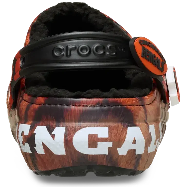 NFL Cincinnati Bengals Classic Lined Clog NFL Cincinnati Bengals Classic Lined Clog