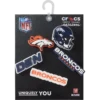 NFL Denver Broncos 5-pak Jibbitz-skovedhæng