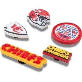 NFL Kansas City Chiefs 5-pak Jibbitz-skovedhæng