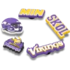 NFL Minnesota Vikings 5-pak Jibbitz-sko-vedhæng