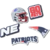 NFL New England Patriots 5-pak Jibbitz-skovedhæng NFL New England Patriots 5-pak Jibbitz-skovedhæng