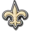 NFL New Orleans Saints-logo Jibbitz-vedhæng