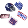 NFL New York Giants 5-pak Jibbitz-sko-vedhæng NFL New York Giants 5-pak Jibbitz-sko-vedhæng