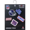 NFL New York Giants 5-pak Jibbitz-sko-vedhæng NFL New York Giants 5-pak Jibbitz-sko-vedhæng