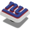 NFL New York Giants-logo Jibbitz-vedhæng